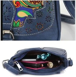 Bibitime Hollow Flower Design Ethnic & Leopard Cross Body Bags Phone Change Bag Handbag Messenger 13 Bibitime Hollow Flower Design Ethnic & Leopard Cross Body Bags Phone Change Bag Handbag Messenger -Vera Bradley Shop 61vbBpxAQ5L