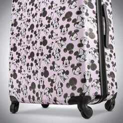 American Tourister Disney Hardside Luggage With Spinner Wheels, Minnie Loves Mickey, Carry-On 21-Inch -Vera Bradley Shop 61ywT6pg02L