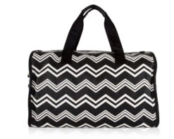 Betsey Johnson Chevron Carry On Weekender Travel Duffel Bag - Black White 11 Betsey Johnson Chevron Carry On Weekender Travel Duffel Bag - Black White -Vera Bradley Shop 715nis6aaCL