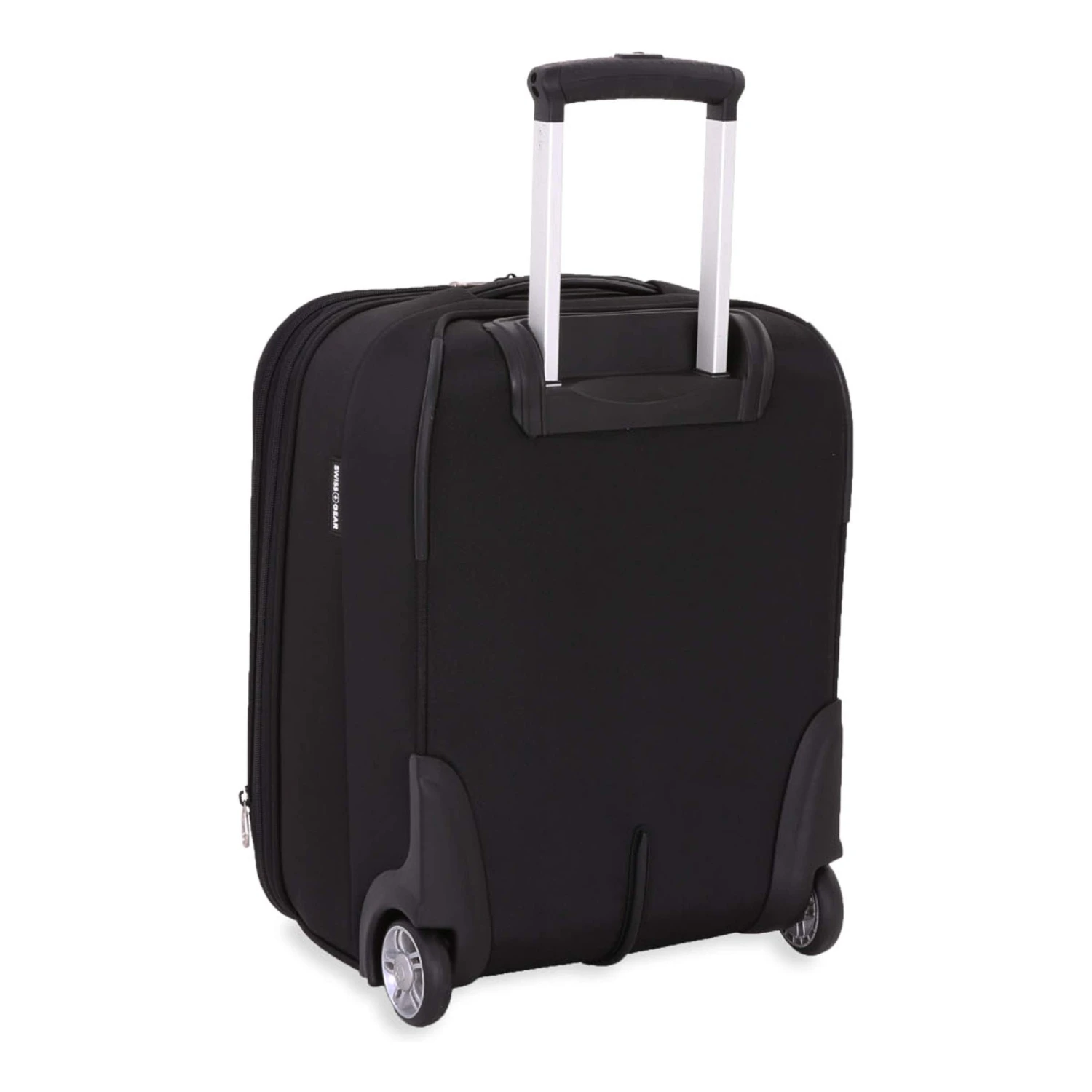 SWISSGEAR Premium Rolling Carry-On 19-inch Luggage | Wheeled Weekend Travel Suitcase | Men's And Women's - Black 8 SWISSGEAR Premium Rolling Carry-On 19-inch Luggage | Wheeled Weekend Travel Suitcase | Men's And Women's - Black - Image 6