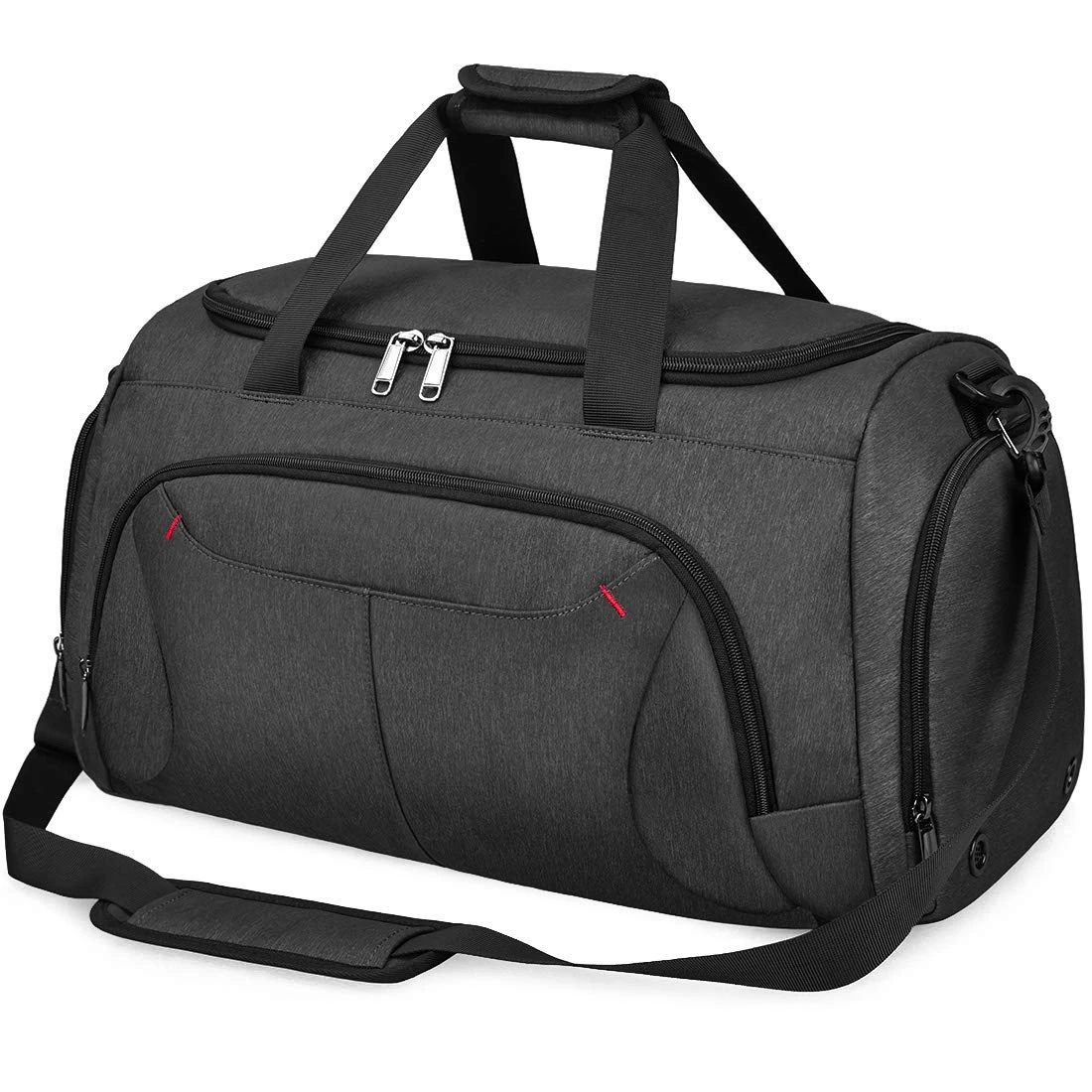Gym Duffle Bag Waterproof Large Sports Bags Travel Duffel Bags With Shoes Compartment Weekender Overnight Bag Men Women 40L Black 3 Gym Duffle Bag Waterproof Large Sports Bags Travel Duffel Bags With Shoes Compartment Weekender Overnight Bag Men Women 40L Black