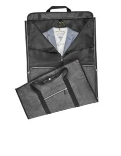 Biaggi Luggage Hangeroo Pro, Garment Bag + Duffel, Charcoal 11 Biaggi Luggage Hangeroo Pro, Garment Bag + Duffel, Charcoal -Vera Bradley Shop 71ERd00eJDL