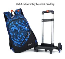 Meetbelify 3pcs Kids Rolling Backpacks Luggage Six Wheels Trolley School Bags (Black With 6 Wheels) 13 Meetbelify 3pcs Kids Rolling Backpacks Luggage Six Wheels Trolley School Bags (Black With 6 Wheels) -Vera Bradley Shop 71PkDU4qymL