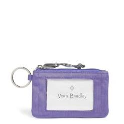 Vera Bradley Lighten Up Zip, Wisteria
