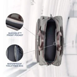 Travelpro Platinum Elite Regional UnderSeat Duffel Bag, Vintage Grey, Medium -Vera Bradley Shop 71hIoxwSIFL