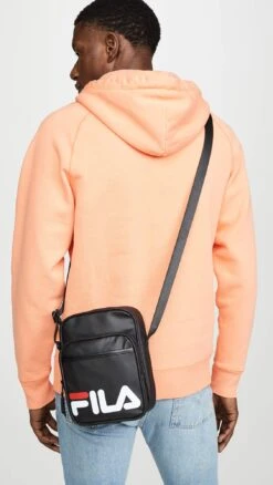 Fila Men's London Crossbody Pouch, Black, One Size -Vera Bradley Shop 71tRIaFGvlL