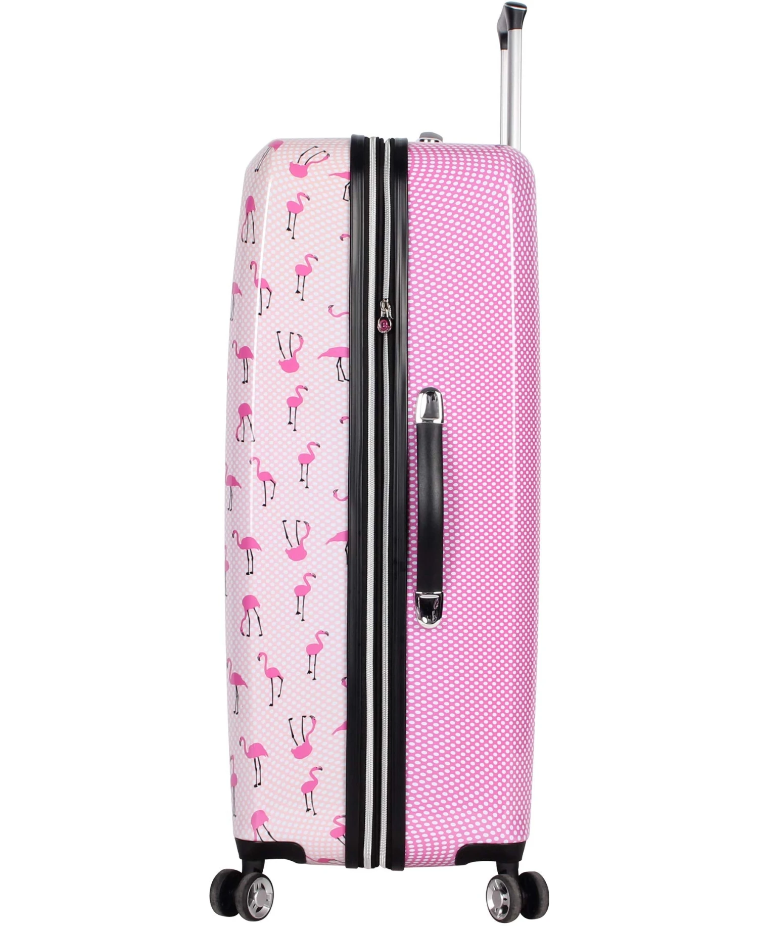 Betsey Johnson 4 Pieces Luggage Set - ABS+PC Hardside Lightweight Durable Rolling Suitcase With Spinner Wheels - Set Includes; 15", 20", 26", 30" 8 Betsey Johnson 4 Pieces Luggage Set - ABS+PC Hardside Lightweight Durable Rolling Suitcase With Spinner Wheels - Set Includes; 15", 20", 26", 30" - Image 6