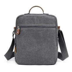 Plambag Canvas Messenger Bag Small Travel School Crossbody Bag Fit IPad Grey 13 Plambag Canvas Messenger Bag Small Travel School Crossbody Bag Fit IPad Grey -Vera Bradley Shop 815mvCLfszL