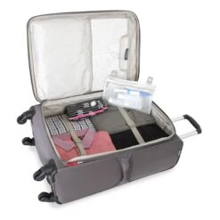 SWISSGEAR 7362 3-Piece Expandable Lightweight Rolling Spinner Luggage Set | Wheeled Travel Suitcases | 20-inch, 24-inch, 28-inch - Gray -Vera Bradley Shop 817cocAjjxL