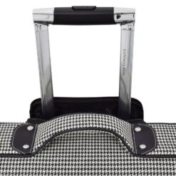London Fog Cambridge II 44" Wheeled Garment Bag, Black White Houndstooth -Vera Bradley Shop 81BjVg9IxLL