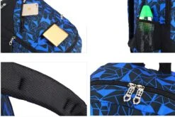 Meetbelify 3pcs Kids Rolling Backpacks Luggage Six Wheels Trolley School Bags (Black With 6 Wheels) 11 Meetbelify 3pcs Kids Rolling Backpacks Luggage Six Wheels Trolley School Bags (Black With 6 Wheels) -Vera Bradley Shop 81Bv52AY0TL