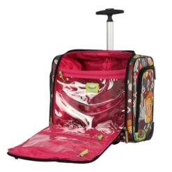 Lily Bloom 15" Under The Seat Design Pattern Carry On Bag With Rolling Wheels (One Size, Bliss) -Vera Bradley Shop 81GXZncxscL