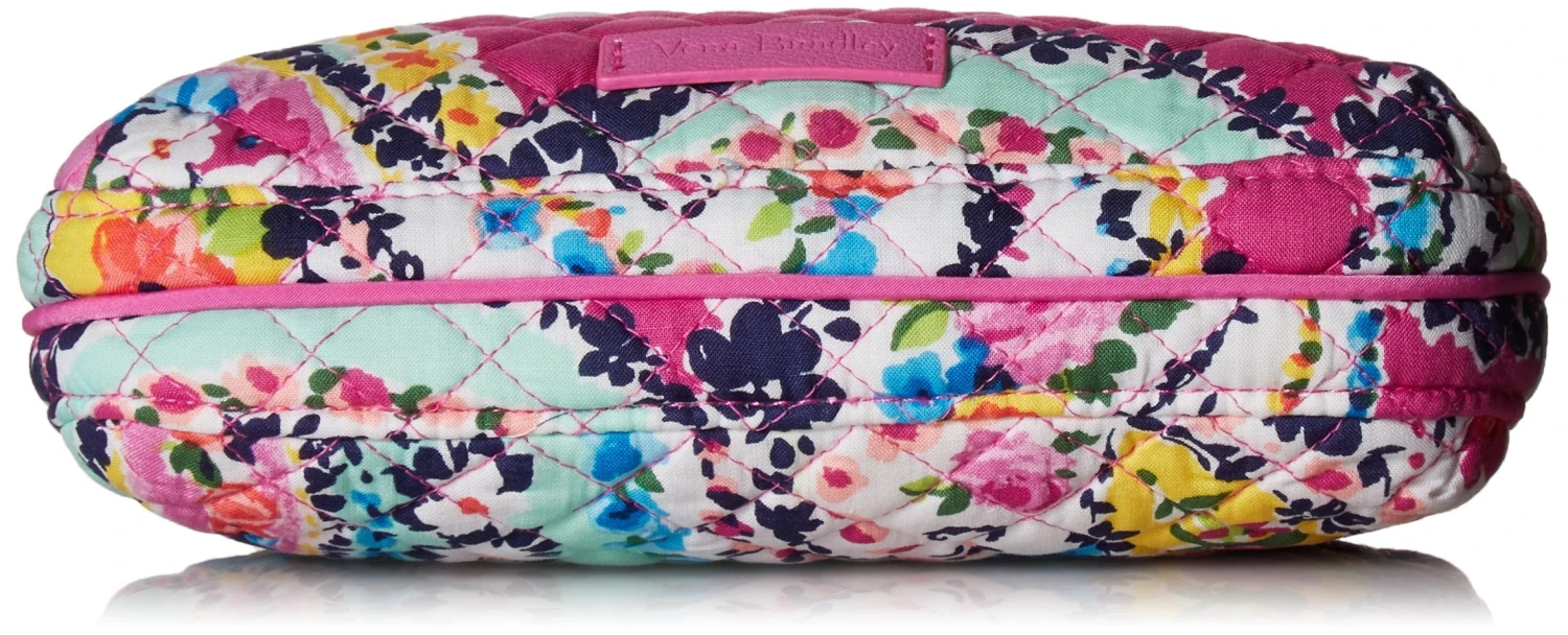 Vera Bradley Iconic Rfid Little Crossbody, Signature Cotton,Wildflower Paisley 6 Vera Bradley Iconic Rfid Little Crossbody, Signature Cotton,Wildflower Paisley - Image 4