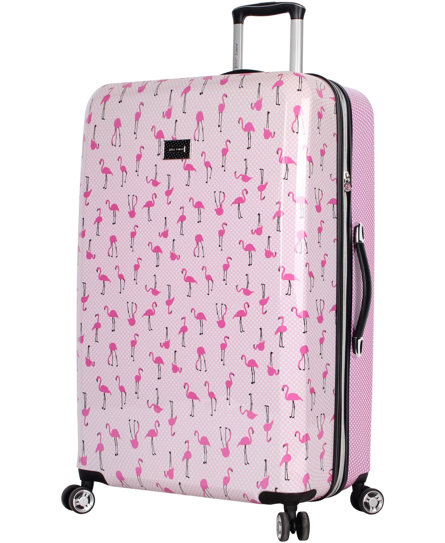 Betsey Johnson 4 Pieces Luggage Set - ABS+PC Hardside Lightweight Durable Rolling Suitcase With Spinner Wheels - Set Includes; 15", 20", 26", 30" 9 Betsey Johnson 4 Pieces Luggage Set - ABS+PC Hardside Lightweight Durable Rolling Suitcase With Spinner Wheels - Set Includes; 15", 20", 26", 30" - Image 7