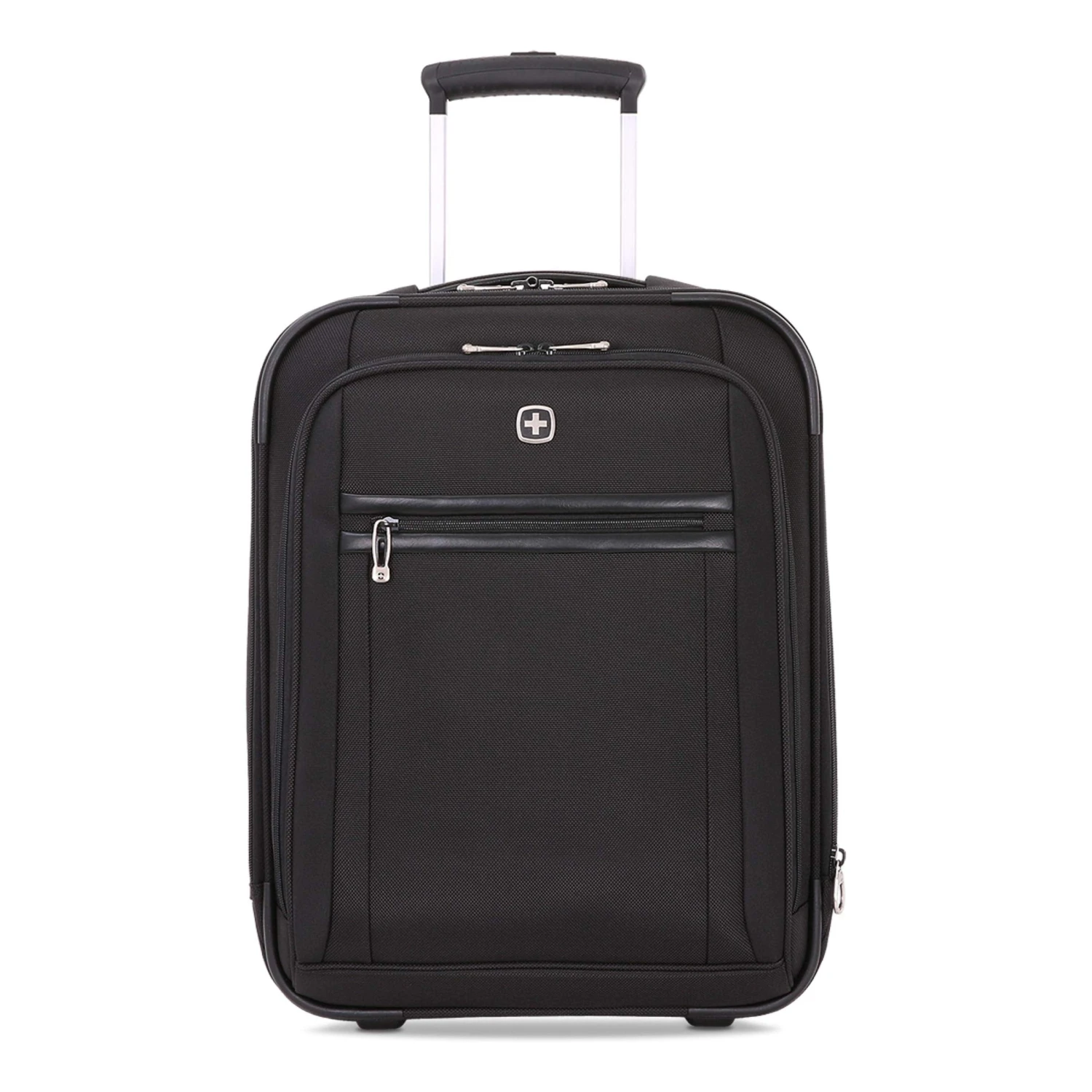 SWISSGEAR Premium Rolling Carry-On 19-inch Luggage | Wheeled Weekend Travel Suitcase | Men's And Women's - Black 4 SWISSGEAR Premium Rolling Carry-On 19-inch Luggage | Wheeled Weekend Travel Suitcase | Men's And Women's - Black - Image 2