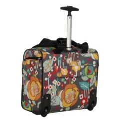 Lily Bloom 15" Under The Seat Design Pattern Carry On Bag With Rolling Wheels (One Size, Bliss) -Vera Bradley Shop 81Opds58vHL