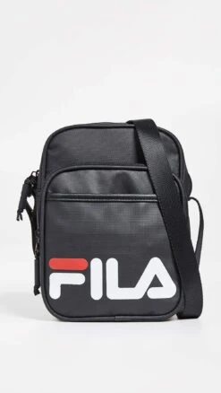 Fila Men's London Crossbody Pouch, Black, One Size -Vera Bradley Shop 81WxC4bqReL