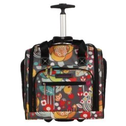 Lily Bloom 15" Under The Seat Design Pattern Carry On Bag With Rolling Wheels (One Size, Bliss) -Vera Bradley Shop 81XC505pGsL