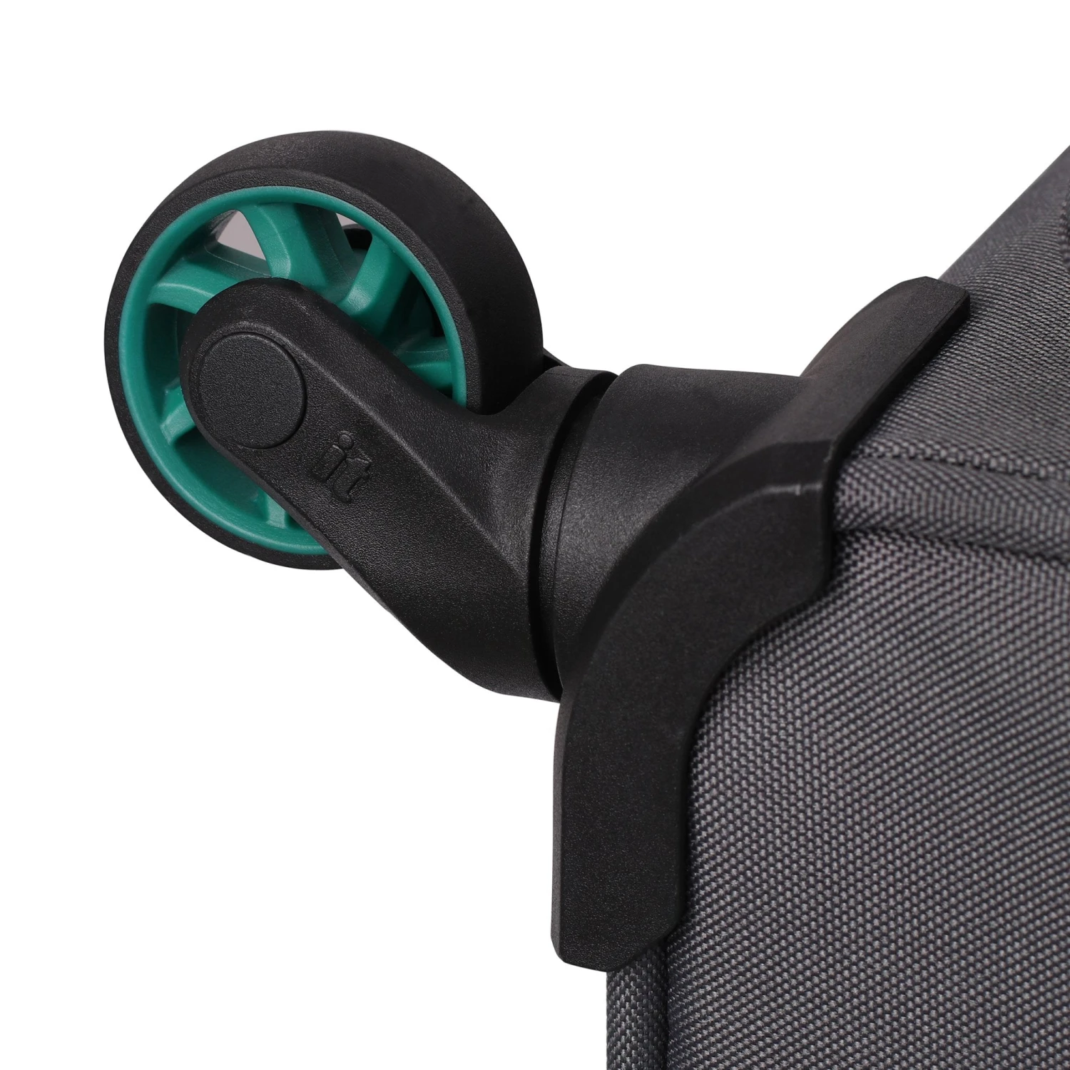 It Luggage Duotone 4 Wheel Lightweight Cabin Suitcase, 53 Cm, 34 L, Teal Green + Steel Grey 8 It Luggage Duotone 4 Wheel Lightweight Cabin Suitcase, 53 Cm, 34 L, Teal Green + Steel Grey - Image 6
