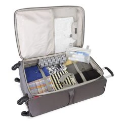 SWISSGEAR 7362 3-Piece Expandable Lightweight Rolling Spinner Luggage Set | Wheeled Travel Suitcases | 20-inch, 24-inch, 28-inch - Gray -Vera Bradley Shop 81fgFZwJ80L