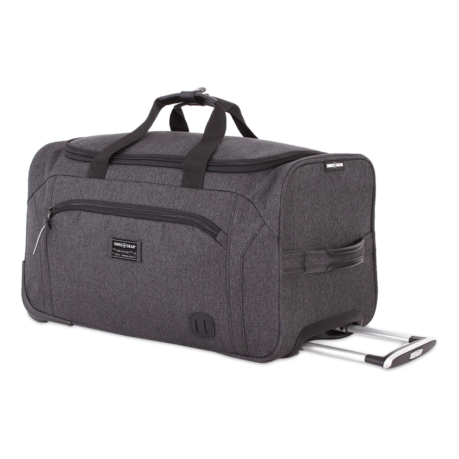 SWISSGEAR 7368 Travel Duffel, Heather Grey (19" Rolling) 7 SWISSGEAR 7368 Travel Duffel, Heather Grey (19" Rolling) - Image 5