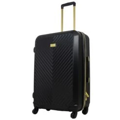 Macbeth Collection Women's Black Molded Quilt 27in Rolling Luggage -Vera Bradley Shop 81nVi 2Bu5f5L