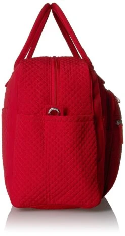 Vera Bradley Women's Microfiber Weekender Travel Bag, Cardinal Red, One Size 12 Vera Bradley Women's Microfiber Weekender Travel Bag, Cardinal Red, One Size -Vera Bradley Shop 81oNFo3m EL