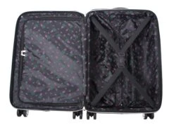 Betsey Johnson 30 Inch Checked Luggage Collection - Expandable Scratch Resistant (ABS + PC) Hardside Suitcase - Designer Lightweight Bag With 8-Rolling Spinner Wheels (Stripe Roses) 12 Betsey Johnson 30 Inch Checked Luggage Collection - Expandable Scratch Resistant (ABS + PC) Hardside Suitcase - Designer Lightweight Bag With 8-Rolling Spinner Wheels (Stripe Roses) -Vera Bradley Shop 81tafD6Tx4L