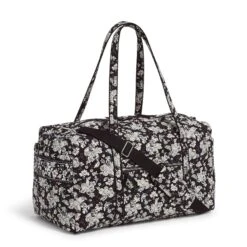 Vera Bradley Women's Signature Cotton Large Travel Duffel Travel Bag, Holland Garden, One Size -Vera Bradley Shop 81ufMNYYIyL