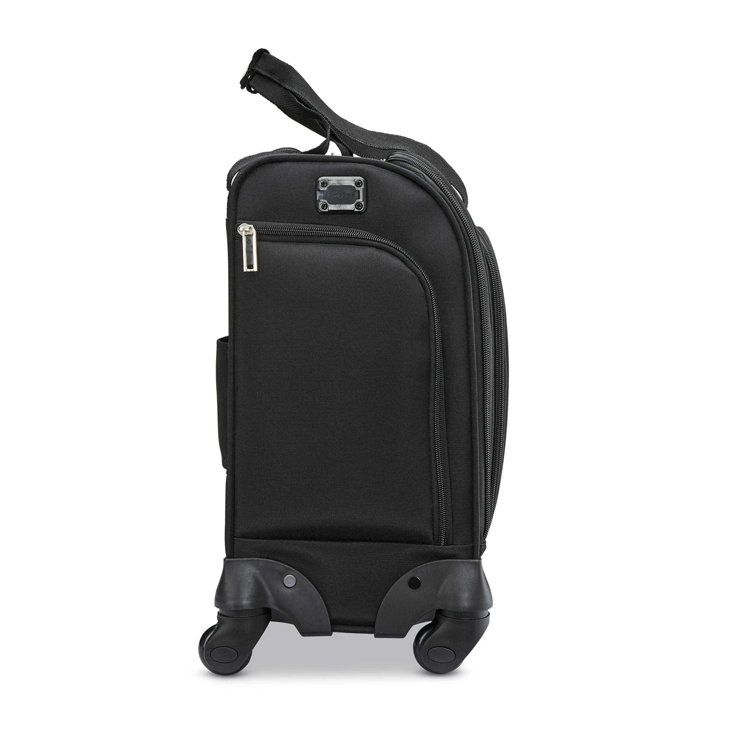 Samsonite Underseat Spinner With USB Port Carry-On Luggage, Jet Black, One Size 8 Samsonite Underseat Spinner With USB Port Carry-On Luggage, Jet Black, One Size - Image 6
