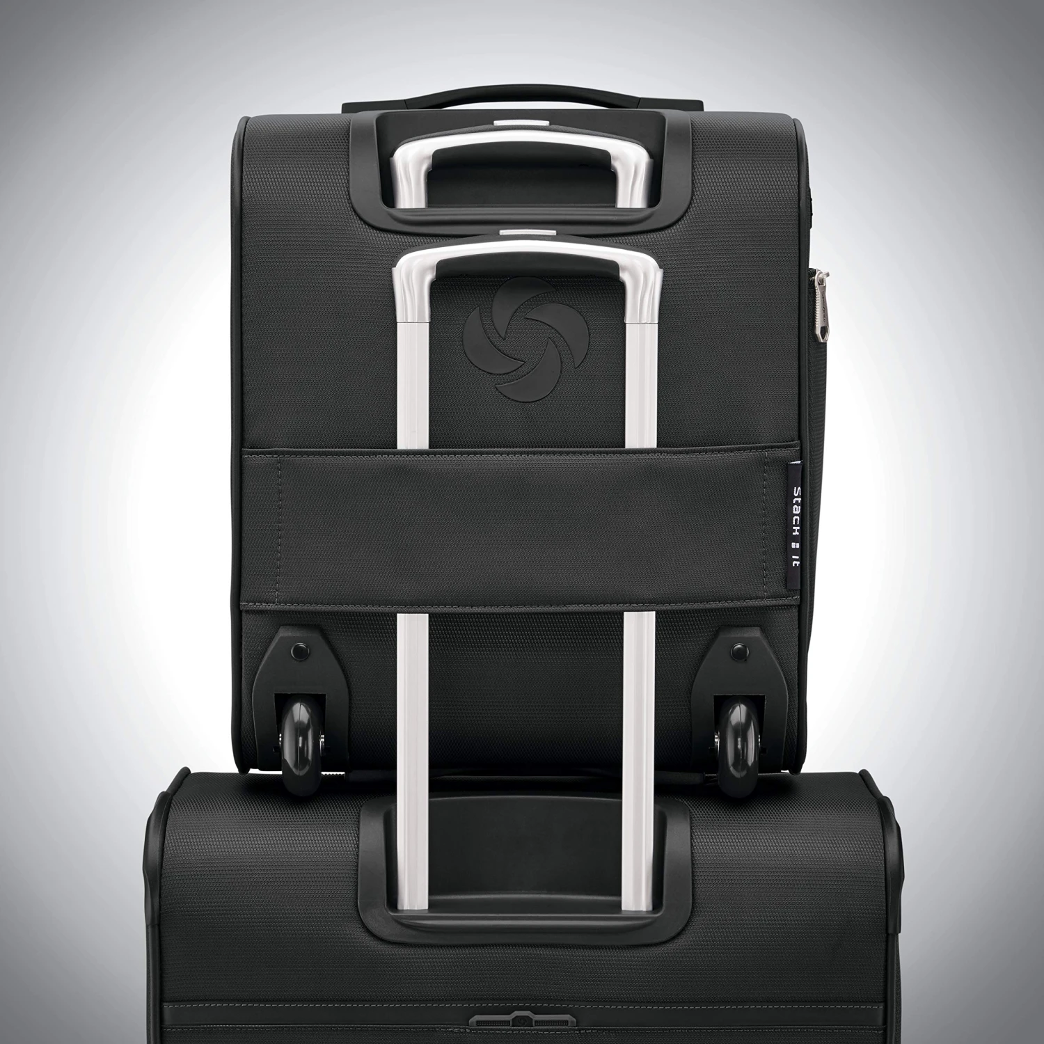 Samsonite SoLyte DLX Softside Luggage, Midnight Black, Underseat 6 Samsonite SoLyte DLX Softside Luggage, Midnight Black, Underseat - Image 4