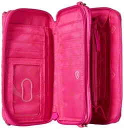 Vera Bradley Microfiber RFID All In One Crossbody, Rose Petal 10 Vera Bradley Microfiber RFID All In One Crossbody, Rose Petal -Vera Bradley Shop 91B qFT49aL