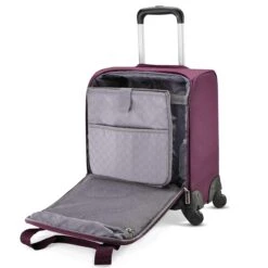 Samsonite Underseat Spinner With USB Port Carry-On Luggage, Purple, One Size -Vera Bradley Shop 91C 9Q6k7aL