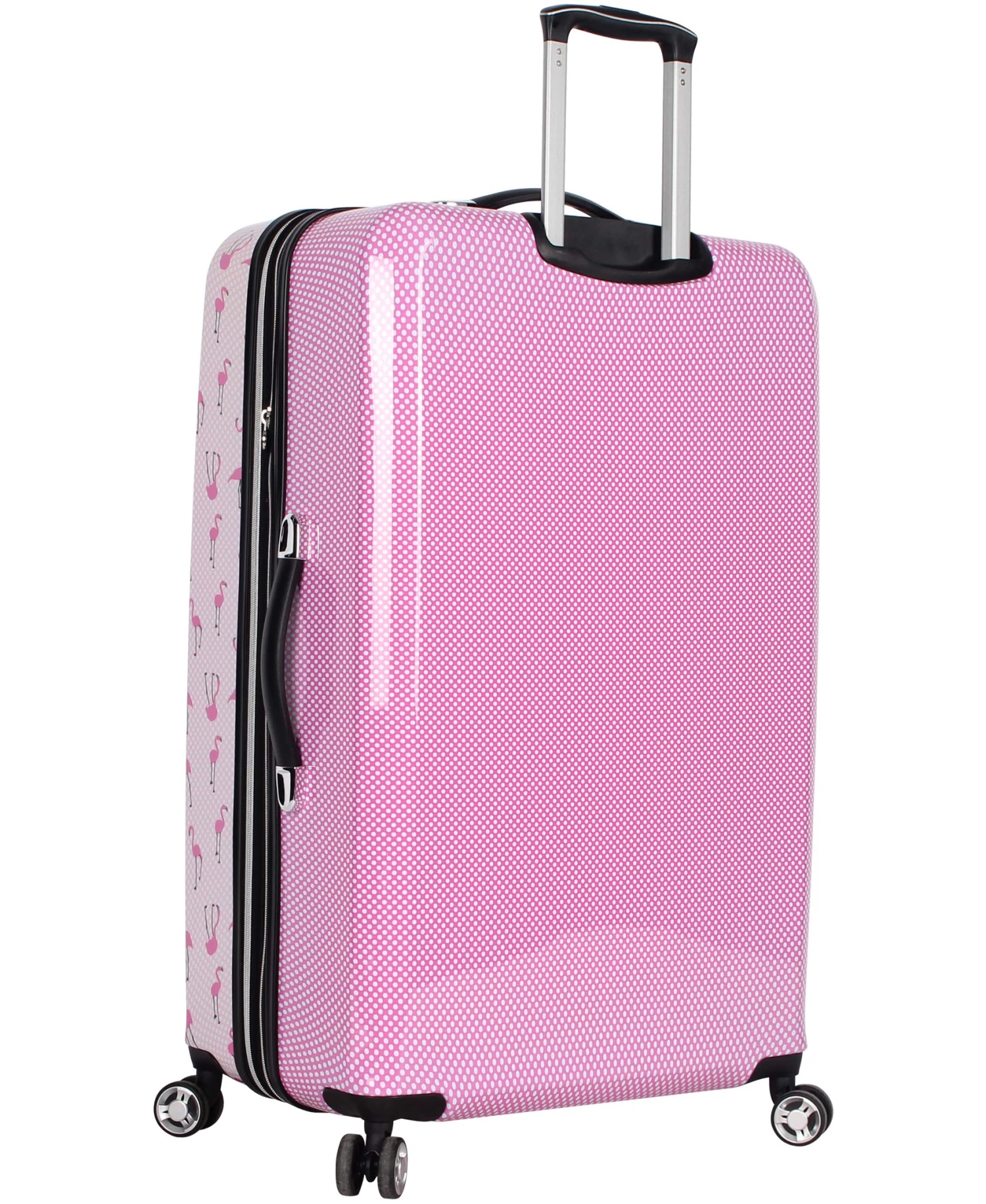 Betsey Johnson 4 Pieces Luggage Set - ABS+PC Hardside Lightweight Durable Rolling Suitcase With Spinner Wheels - Set Includes; 15", 20", 26", 30" 7 Betsey Johnson 4 Pieces Luggage Set - ABS+PC Hardside Lightweight Durable Rolling Suitcase With Spinner Wheels - Set Includes; 15", 20", 26", 30" - Image 5