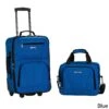 Rockland New Generation 2-Piece Lightweight Carry-On Softsided Luggage Set Blue -Vera Bradley Shop 91LsokgCJwL