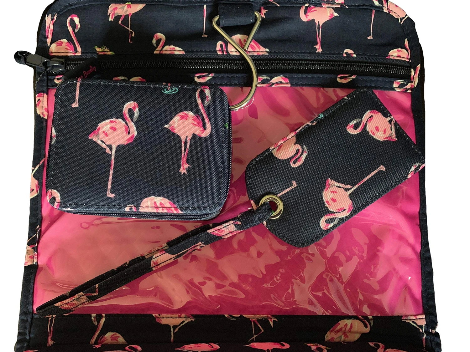 Vera Bradley 3 Piece Travel Bundle Available In 2 Design (Flamingo) 4 Vera Bradley 3 Piece Travel Bundle Available In 2 Design (Flamingo) - Image 2