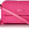 Vera Bradley Microfiber RFID All In One Crossbody, Rose Petal -Vera Bradley Shop 91TGo6ycQUL