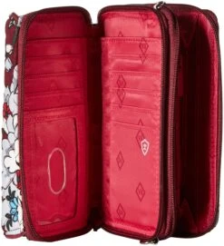 Vera Bradley Women's Signature Cotton RFID All In One Crossbody Wristlet , Bordeaux Blooms, One Size 10 Vera Bradley Women's Signature Cotton RFID All In One Crossbody Wristlet , Bordeaux Blooms, One Size -Vera Bradley Shop 91baaTw78gL