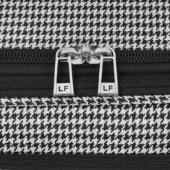 London Fog Cambridge II 44" Wheeled Garment Bag, Black White Houndstooth -Vera Bradley Shop 91e8QkfMsmL