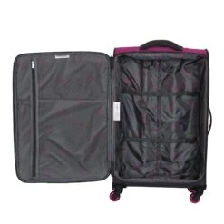 It Luggage Duotone 4 Wheel Lightweight Cabin Suitcase, 53 Cm, 34 L, Teal Green + Steel Grey 11 It Luggage Duotone 4 Wheel Lightweight Cabin Suitcase, 53 Cm, 34 L, Teal Green + Steel Grey -Vera Bradley Shop 91gR 2BIfAPrL