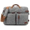 CoolBELL Convertible Backpack Messenger Bag Shoulder Bag Laptop Case Handbag Business Briefcase Multi-Functional Travel Rucksack Fits 15.6 Inch Laptop For Men/Women (Grey) 2 CoolBELL Convertible Backpack Messenger Bag Shoulder Bag Laptop Case Handbag Business Briefcase Multi-Functional Travel Rucksack Fits 15.6 Inch Laptop For Men/Women (Grey) -Vera Bradley Shop 91me cqkgbL