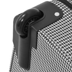 London Fog Cambridge II 44" Wheeled Garment Bag, Black White Houndstooth -Vera Bradley Shop 91qAP0TJIIL