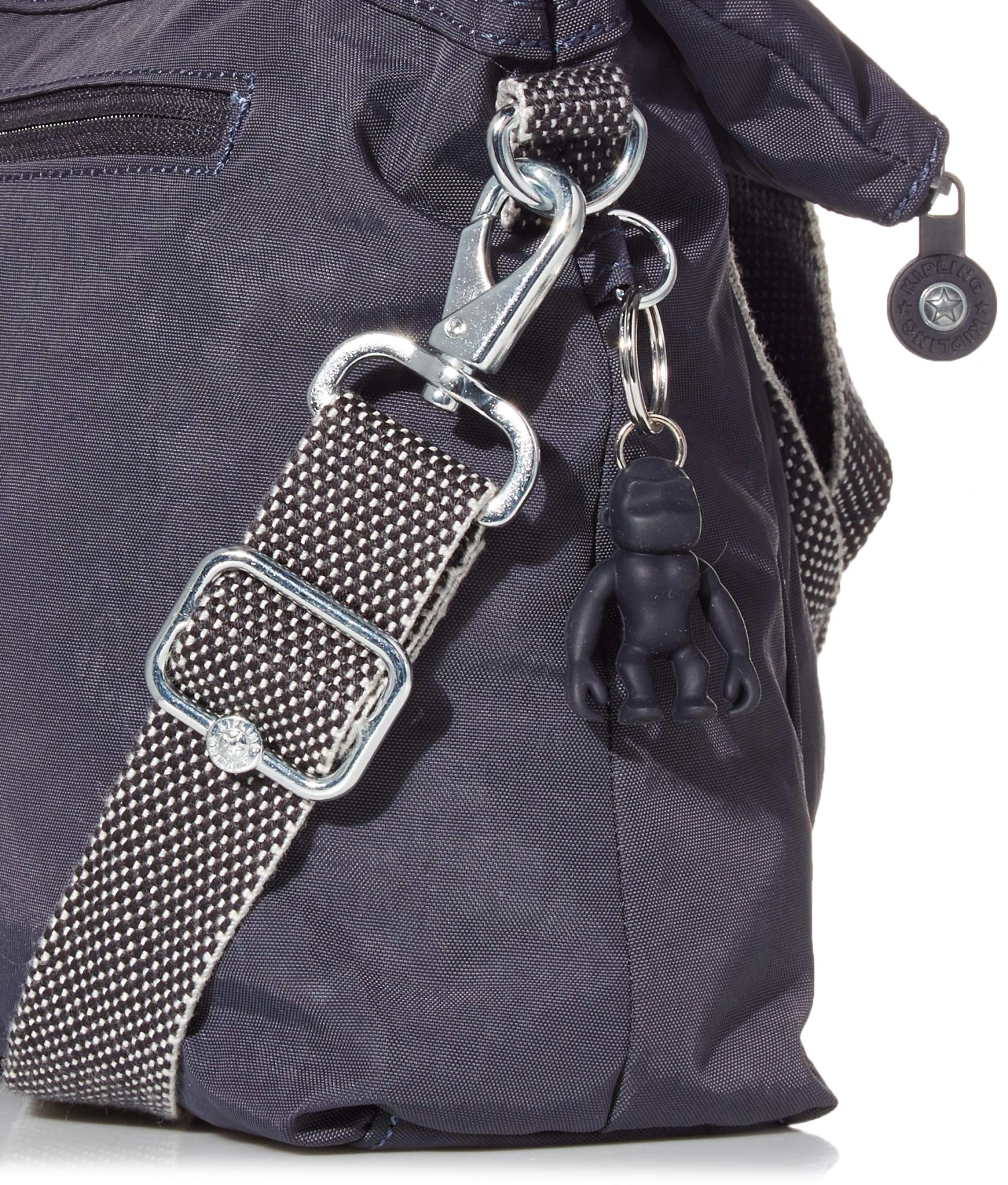 Kipling Eleva Large Handbag, Night Grey 6 Kipling Eleva Large Handbag, Night Grey - Image 4