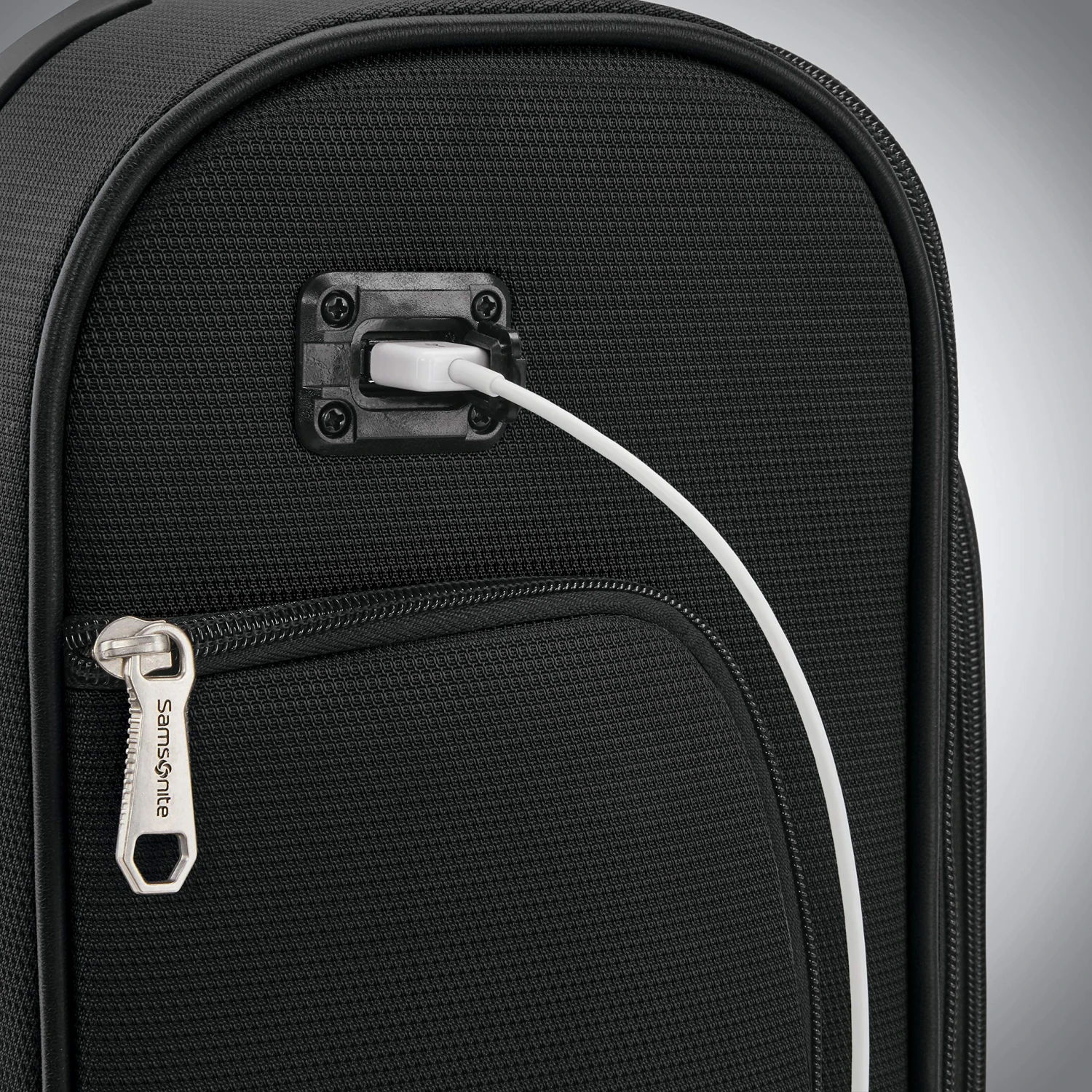 Samsonite SoLyte DLX Softside Luggage, Midnight Black, Underseat 5 Samsonite SoLyte DLX Softside Luggage, Midnight Black, Underseat - Image 3