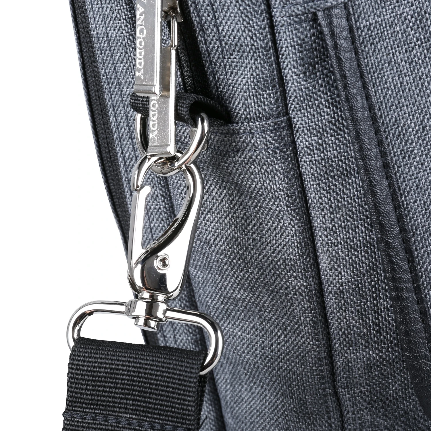 Vangoddy Chrono Grey Rugged Tote Crossbody Shoulder Bag For Lenovo Flex 3 | IdeaPad | ThinkPad E L P Series 15.6" Laptop + Sync And Charge Cable 4 Vangoddy Chrono Grey Rugged Tote Crossbody Shoulder Bag For Lenovo Flex 3 | IdeaPad | ThinkPad E L P Series 15.6" Laptop + Sync And Charge Cable - Image 2