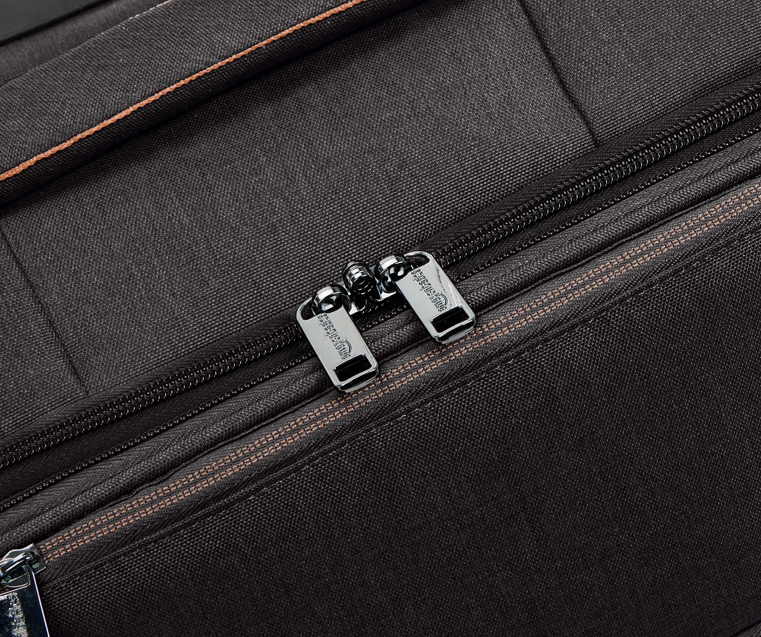 AmazonBasics Belltown Softside Rolling Spinner Suitcase Luggage - 25 Inch, Heather Black 4 AmazonBasics Belltown Softside Rolling Spinner Suitcase Luggage - 25 Inch, Heather Black - Image 2