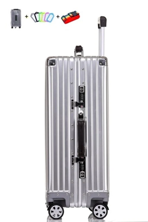 Aluminum Magnesium Designer Luggage Male And Female Universal Wheel 9 Aluminum Magnesium Designer Luggage Male And Female Universal Wheel - Image 7