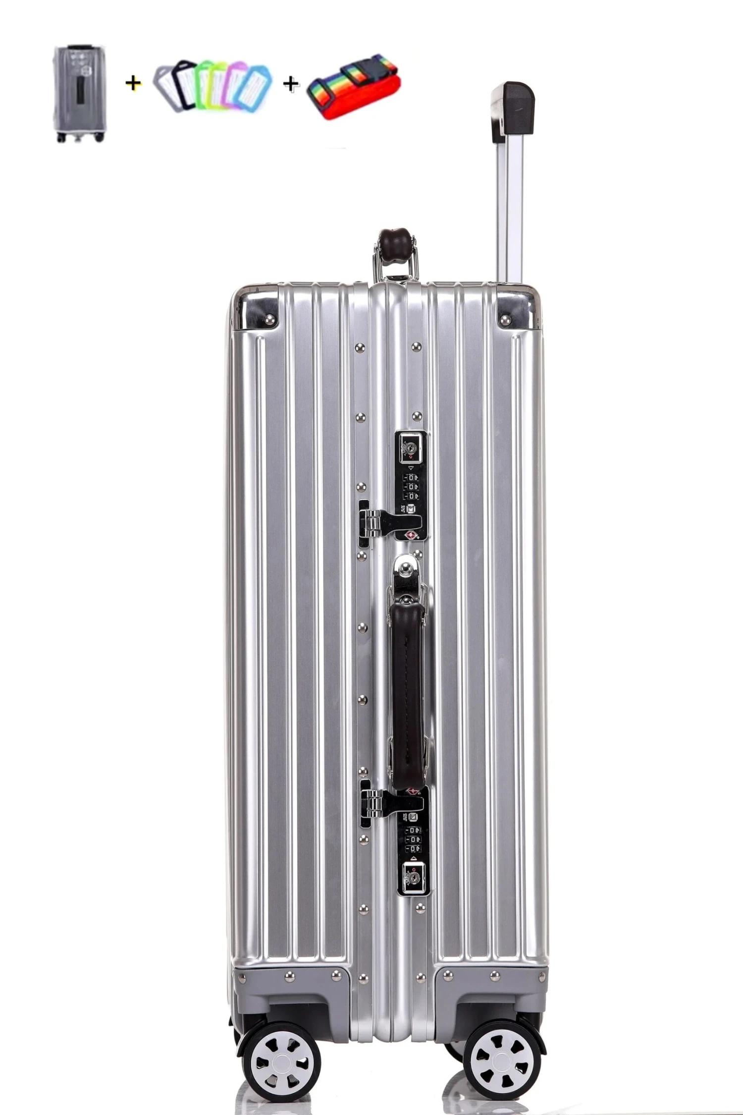 Aluminum Magnesium Designer Luggage Male And Female Universal Wheel 8 Aluminum Magnesium Designer Luggage Male And Female Universal Wheel - Image 6