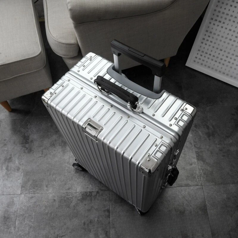 Aluminum Magnesium Designer Luggage Male And Female Universal Wheel 3 Aluminum Magnesium Designer Luggage Male And Female Universal Wheel