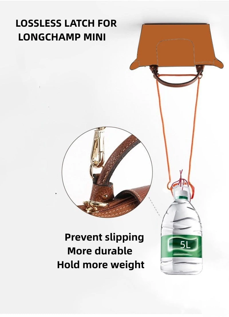 Bag Strap For Mini Longchamp Bag Shoulder Strap Dumpling Crossbody Bag 5 Bag Strap For Mini Longchamp Bag Shoulder Strap Dumpling Crossbody Bag - Image 3